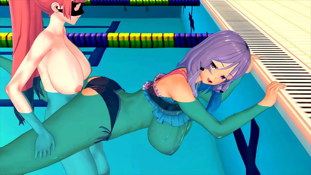 Girl Seriously Studying Swimming 3D Hentai 44 - XAnimu.com