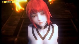 Anime 3D Hs32 – Big Boob Fire Dragon