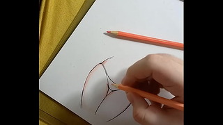 Hentai Hip Color Drawing Tutorial