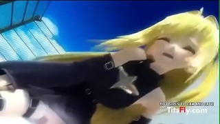Sexy Blonde Sex Hentai Fuck
