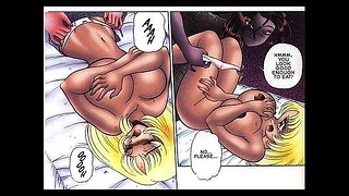 거대한 가슴 Anime BDSM 만화