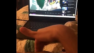 Me Masturbating While Watching Hentai 3
