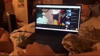 Me Masturbating While Watching Anime Porn 5