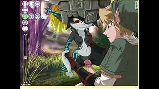 Midna Fucks Link And He Fails Into A Wolf For Her