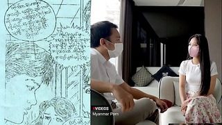 Myanmar Comics Babe With Big Ass Try Hardcore