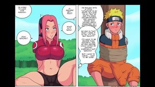 Naruto xxx Hentai Komiksová trojka s Sakura A Hinata