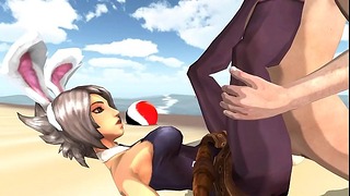 Riven League Of Legends 3D Game POV 3Danimationgaming