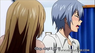 Sexy Fan Service Strike The B. Ecchi Scene Asagi X Kajou