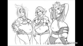 Hot Hot And Chubby Cartoon 5 Anime
