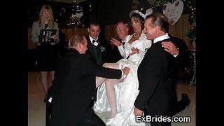 Самые развратные настоящие невесты!