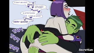 Teen Titans Emotional Sickness Pt. 6 – Full Swap Orgy At The Tower Hq