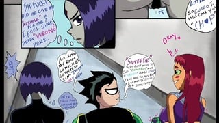 Teen Titans Pt.1 – Robin New Power Big Dick