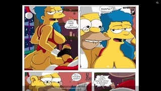 The Simpsons Christmas Special Sitcom Comic Porn Anime Porn Parody