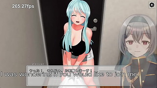 Undressing Rock-Paper-Scissors With A Neighbor Girlfriend Trial Ver Machine Translated Subtitles 1/2