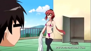 Ecchi Two Cartoon Girls Strip While I Playing Classical Song Hentai
