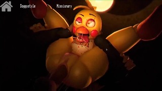 """Leuke"""nachten bij Freddy's tegen sexy persende animatronische godinnen