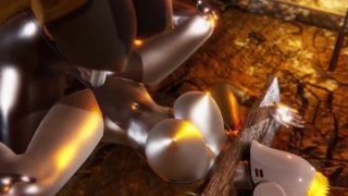 Atomic Heart Futa X Futa BDSM Кілька скінчив, Creampie – 3D мультфільм Hentai