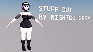 Model Stuff Bot Available For SFM Blender And C4D