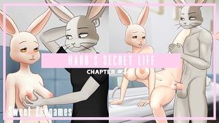 Haru's geheime leven Hoofdstuk 3 Perverse Haru heeft wilde seks in de badkamer Beastars
