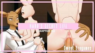 Haru's Hidden Life Chapter 2 Louis Fucks The Bitch Bunny 하루 비스타즈