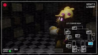 Five Nights In Hentai 3D 11 Bonnie, Chica a Freddy Jumpscare
