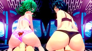 Tatsumaki And Fubuki’s Asses Gives You The Perfect View To Creampie Too Early – One Punch Male Hentai