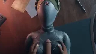 Atomic Heart No Hands Black Dude Boobs Sex Robot Girl Huge Tits Cum On The Face Titjob Animation