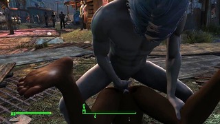 A Porn Adventure Of A Beautiful American Woman In Fallout 4 Porno Game 3D
