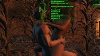 Hermosas prostitutas complacen perfectamente a chicos y chicas en el juego Fallout para PC