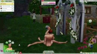 Crumplebottom Lets Play 2 – Agnes Crumplebottom Gets Married & Impregnated – Wedding Fuck – Sims 4
