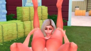 Freaky Rancher 1 – Lustful Girl Rimming Sexy Farmer – Impregnacja – Lets Play Sims 4 – 7Deadlysims