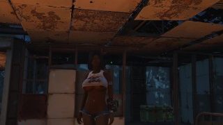 Ввс Κορίτσι. Σεξουαλικές περιπέτειες στον κόσμο του Fallout 4. Ερωτικό παιχνίδι πορνό ρουχισμού 3D