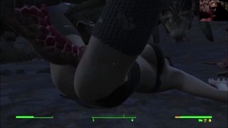 Hunter-Hunted kestää 18 tuuman Monster Cock Love: Fallout 4 Sex Mods 3D-animoitua seksipeliä