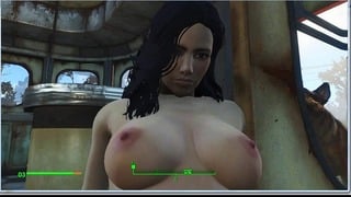 Lesbian Sex With Trudy, The Owner Of The Cafe Fallout 4, Porno Game 3D