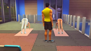 Na Academia Dando Pro Personal Los Sims 4