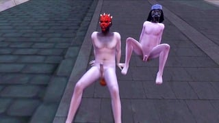 Sims 4 – Celebrity Wars Porn – May The 4Th Be With You