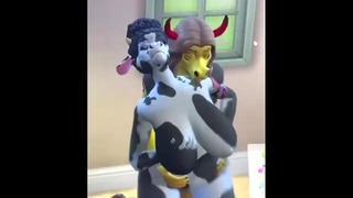 Sims 4 Furry Xxx : Lou Coco Yumi Lil’ Moo Moo Milk