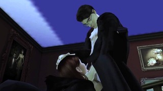 De schandalige verborgenheid van Zweinstein _ 3D Hentai HP-thema