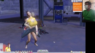 The Sims 4: Intense Sex With Beautiful Women On The Junkyard