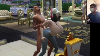 The Sims 4:Intense Sex With Huge Stars