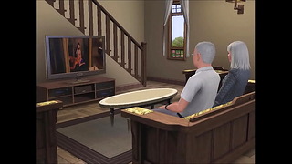 L'échange de famille Sims Xxx