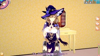 3D/Anime/Hentai. Genshin Impact: Lisa Gets Fucked By Diluc !!!