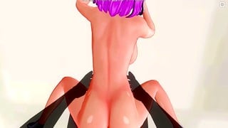 3D Hentai POV Cute Elf Doggy Style Fucking