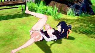 Akeno High School Dxd – Hentai – Uncensored