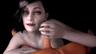Alcina Dimitrescu donne une branlette POV Resident Evil Village 3D Film porno