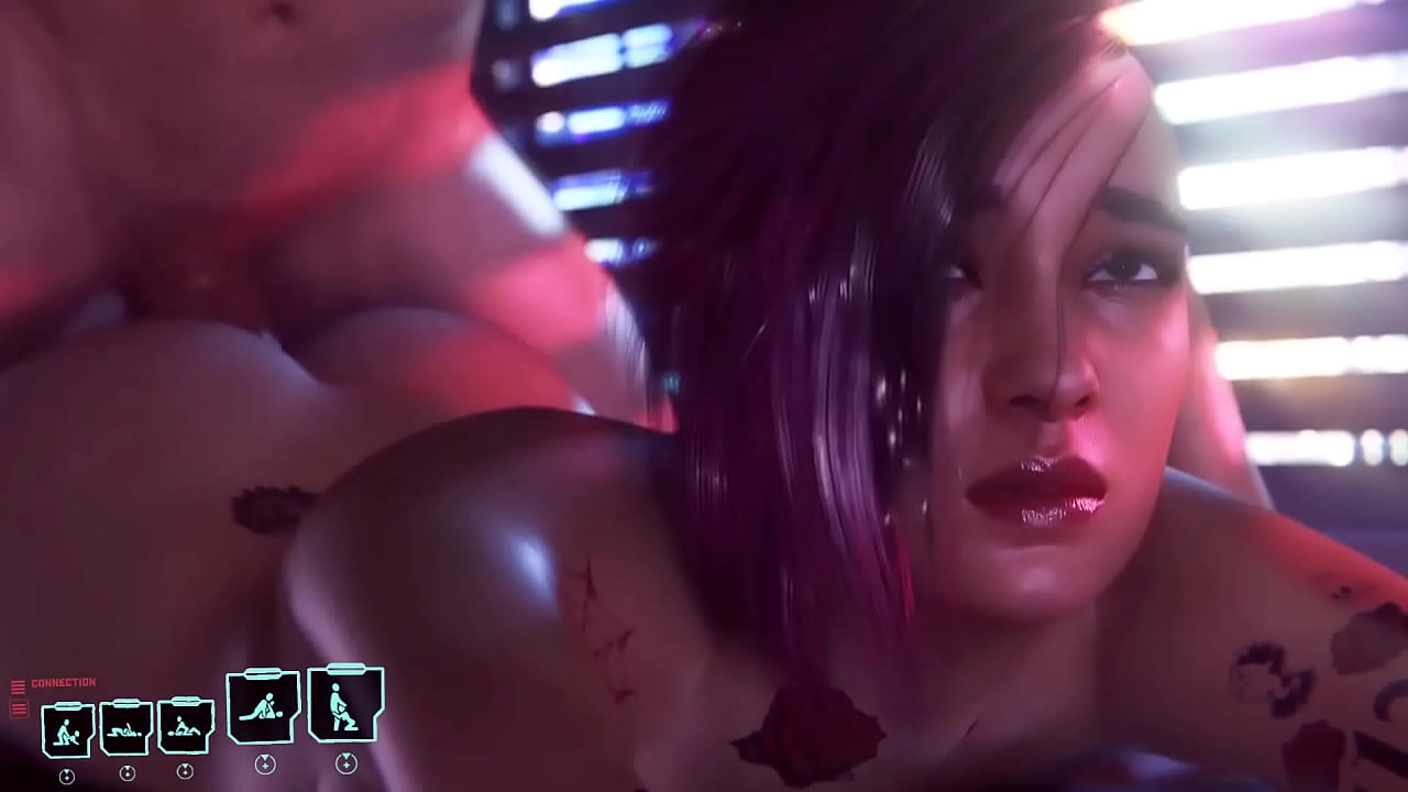 Animation Anal Sex When A Judy Alvarez Lies On Her Stomach And A Guy Fucks  Her Ass – Hot Cyberpunk Porn