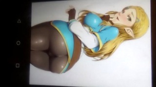 Anime Cum Tribute – Princesse Zelda