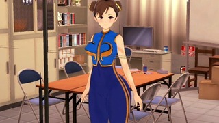 Anime Hentai Chun Li Big Ass Riding Cock In Reverse Cowgirl Until He Cums Street Fighters 3D
