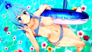 Aqua Purifies Your Sperm Konosuba Hentai
