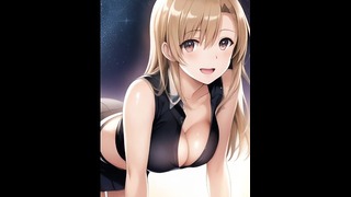 Asuna Sensual PMV 01 - Сексуальное раздевание